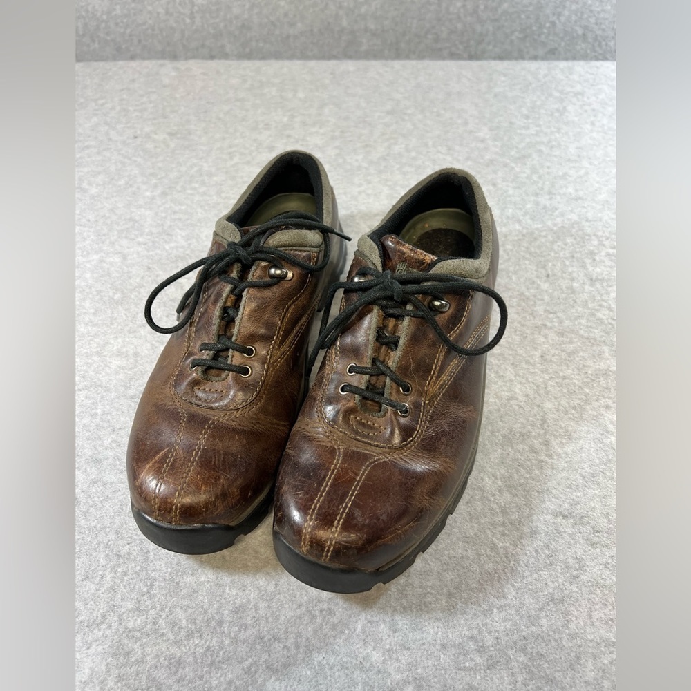 Teva Shoes Womens 8.5 Kenta Brown Leather Lug Hikers